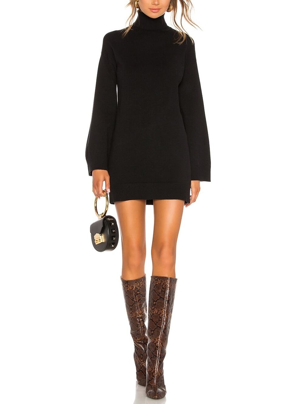 Lpa Cozy Black Fallon Sweater Size S Dress